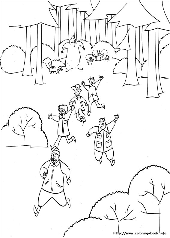 Open Season coloring picture